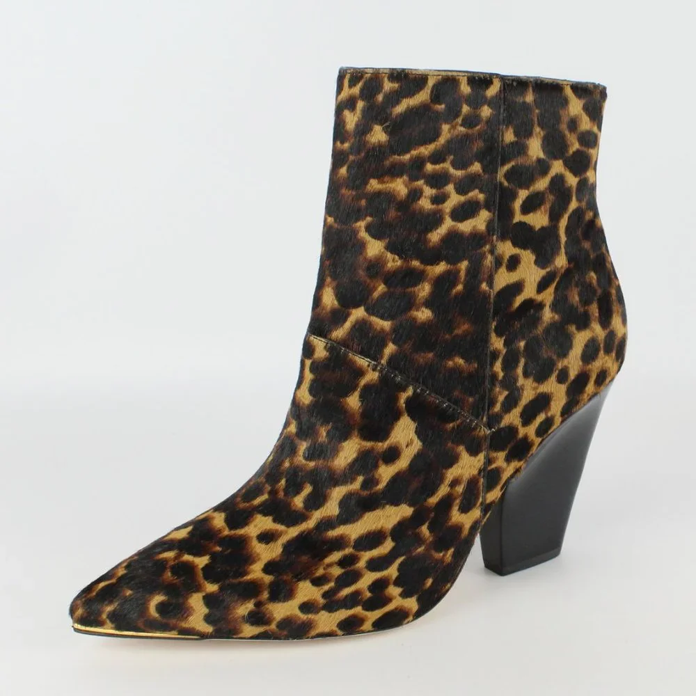 New Tory Burch Lila Genuine Calf Hair Boot